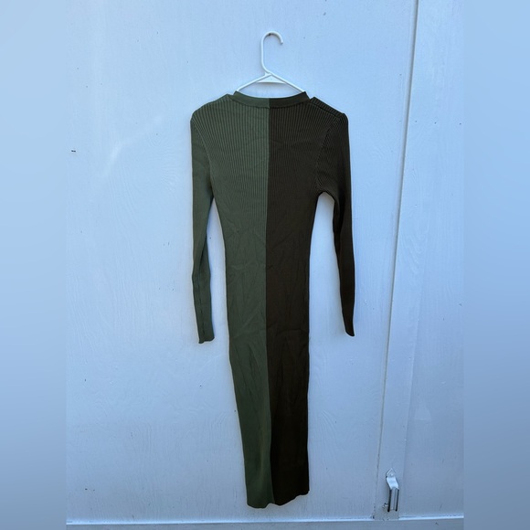 Staud Shoko Colorblock Sweater Dress - Picture 4 of 5